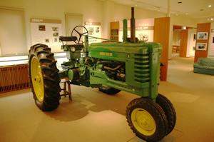 ポール・ラッシュ記念館の内部展示